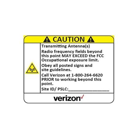 Custom VZ Sign Yellow