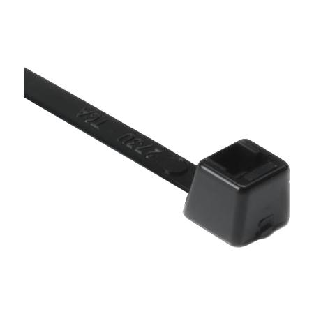 Standard Cable Tie, 8 in Long, 50lb Blk