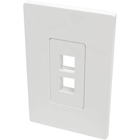 2-Port Single-Gang Faceplate