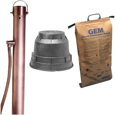 Chemical GroundRod Kits(10ft Horizontal)