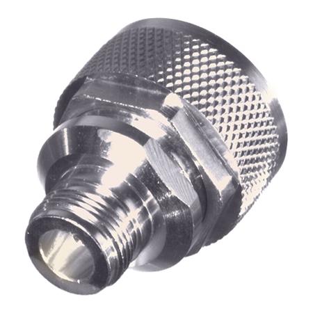 Adapter, 7/16 DIN Male to N-Female, WB-WB-T,Swept