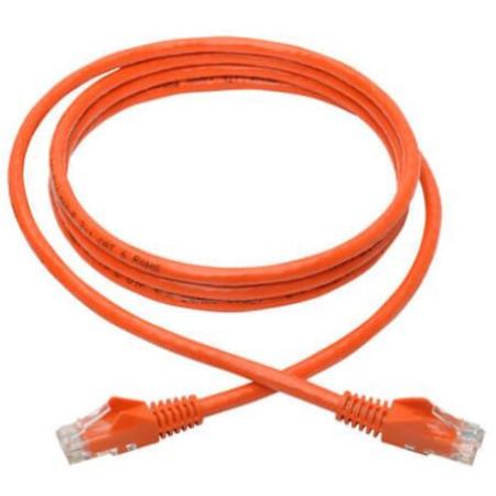 6' Cat6 Gigabit Patch Cable RJ45 M/M - Orange