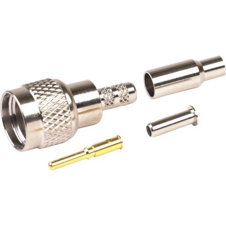 Mini-UHF Male Crimp Connector for RG-174/U and RG-316/U Coax Cable