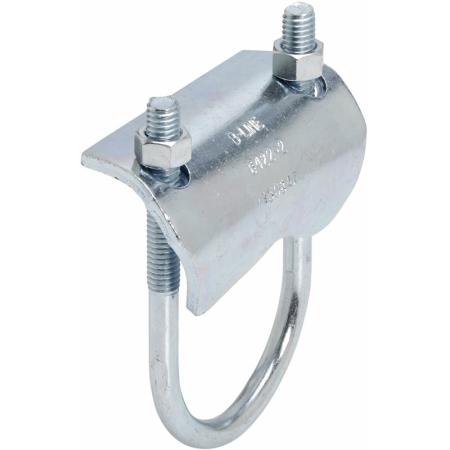 Right angle clamp, 3 in, Zinc plated