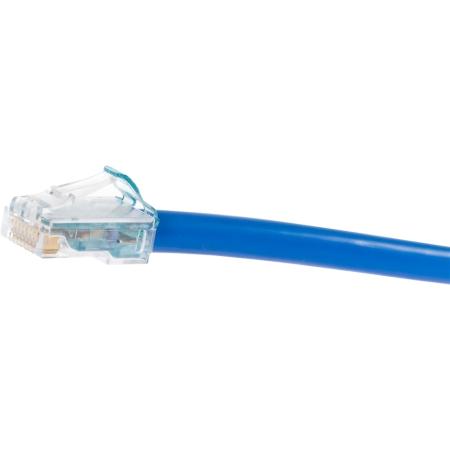 Ultra 10® Cat6A U/UTP Patch Cord, Blue, 1'