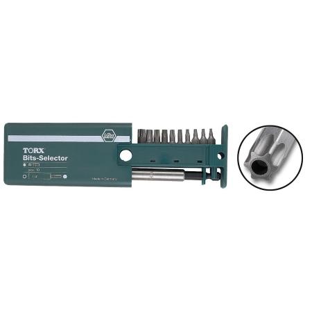 Tamper-Resistant TORX(r) bit set T7-T40s, 11pc