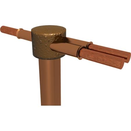 Ground Rod -5/8 Clad #3,#4 Solid,6 Stranded