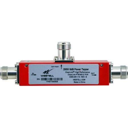 8dB Power Tapper, Non-PIM, 200W, N connectors