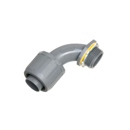 Liquidtight Connector, 90°, 1", Type Snap-On