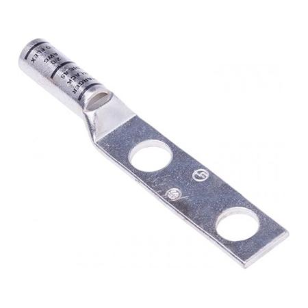 2 Hole Long Barrel Lug with 1/2" Studs, 10pk.