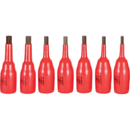 Insulated 3/8" Drive Hex Socket 7Pc. Set