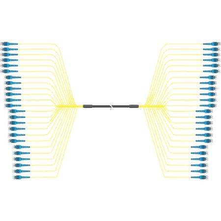 75 Meter Single Mode 48-Fiber with LC to LC