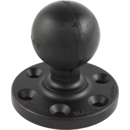 Large Round Plate with 6-Hole Pattern and Ball