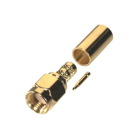 SMA Male Connector for LMR®-200 Cable