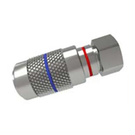 4.3-10 Male Compression Connector for 1/2 in Trilogy Plenum Cable