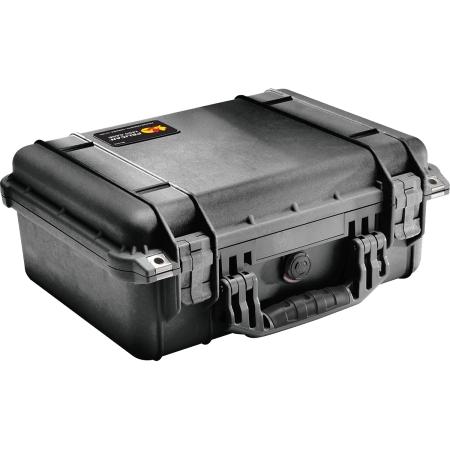 Equipment Case, Black. 14-13/16"Lx10-3/8"Wx6"H".
