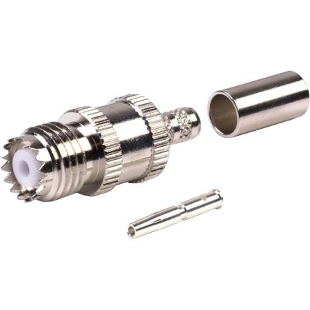 MiniUHF Female Crimp-RG58