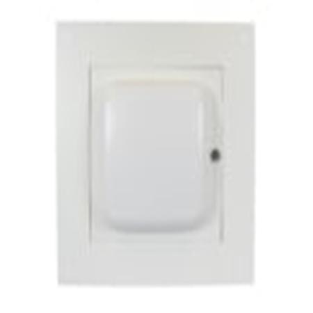 Hard Lid Ceiling Enclosure with Interchangeable Door and White AP Cover