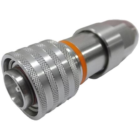 4.3-10 Male Push Pull Straight Connector for 1/2 in HELIAX® LDF4-50A Cable