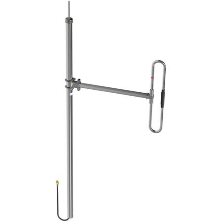 VHF 1 EXP DIP Adjust HD Black Less Mast