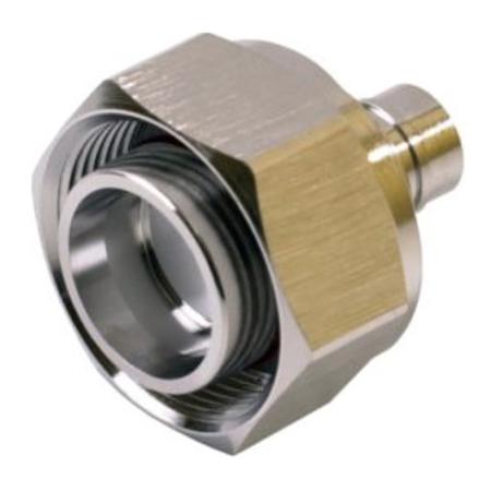 4.3-10 Mini-DIN Male RF Connector for RG142 and RG195 Cable