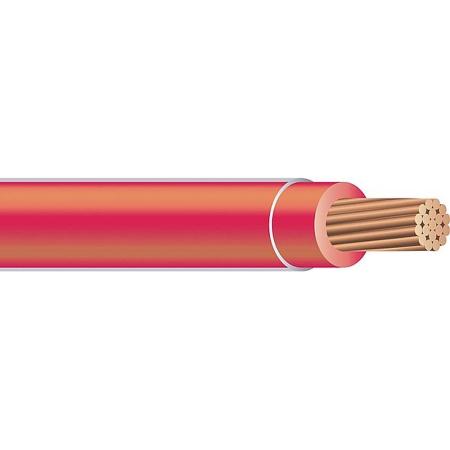 #8-19R THHN Red Insulated Ground Wire