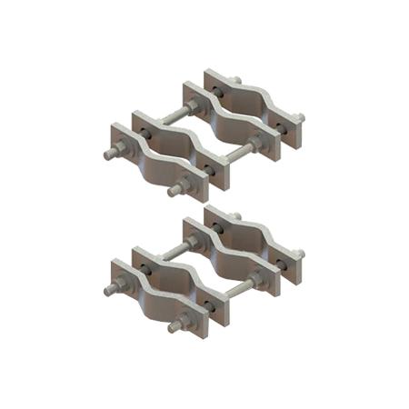 Pipe to Pipe, Clamps, HD, 1.5 to 4.5