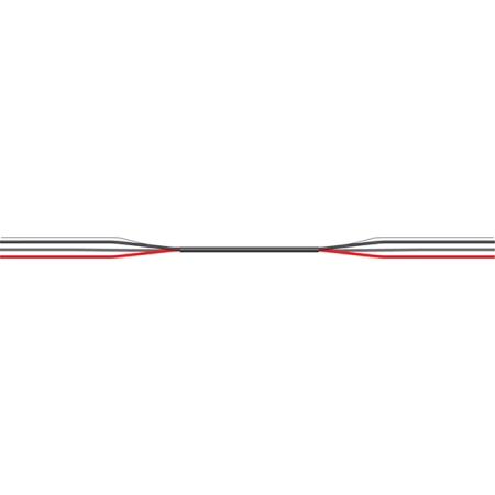 Heliax Power Cable jump, 2 x 6 AWG