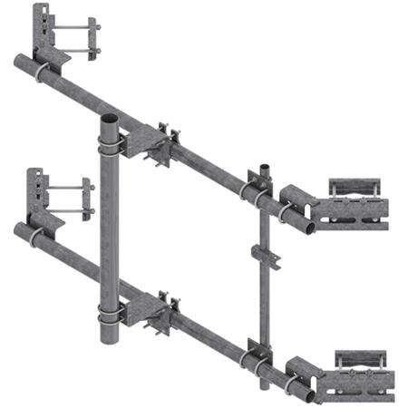 8' x 3-1/2" Tower Face Mount