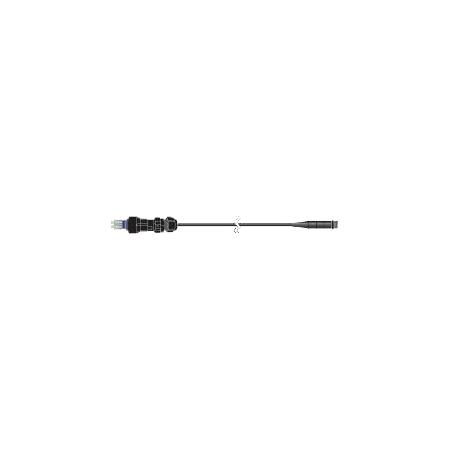 HELIAX FiberFeed Direct tail, 2 SM Fiber, 3m