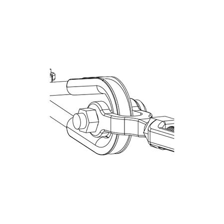 3/8" Open Thimble Galv