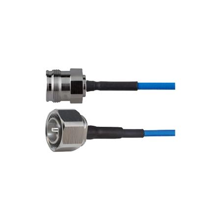 3 ft TFT-402-LF Cable Assembly with 4.3-10 Female - 4.3-10 Male Connectors