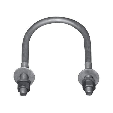 U-bolt assembly 1/2 in-13 C/C 2 15/16 in IW