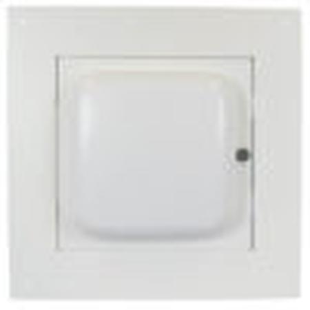 Hard Lid Ceiling Enclosure with Interchangeable White Cover Door and Key Lock