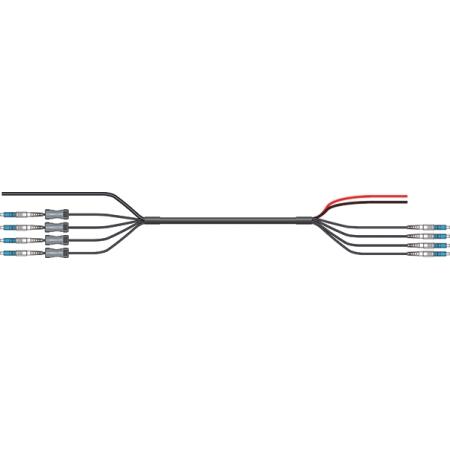 HELIAX HYBRID JUMPER, 4-SM, 2x6AWG 20FT