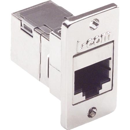 Cat6 RJ45 Coupler Shielded (8x8) Panel Mount Style