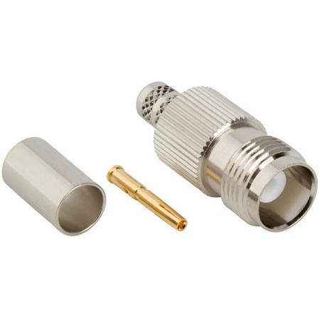 TNC Crimp Jack for RG-8X and Times LMR®-240