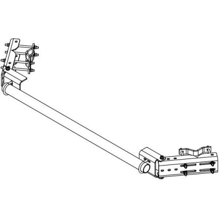 6' Tower Face Mounted Microwave Dish Strut Support