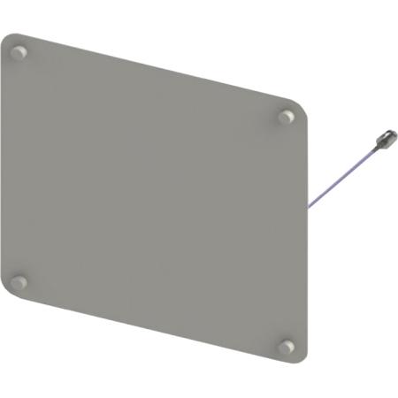 132 - 174, 380 - 570, 700 - 960 MHz In-Building Public Safety Antenna with N Female Connector, IP65