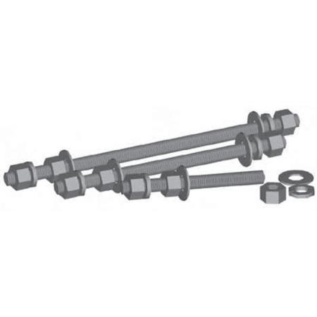 Cable Block Hardware Kit, 3 stacked blocks
