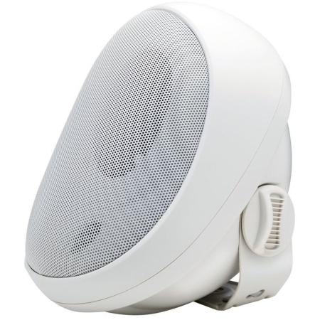 4" white speaker with transformer
