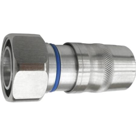 7-16 DIN Male Connector for 1/2 in Trilogy Plenum Cable, 50 Ohm, DC – 6 GHz