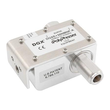 Type N M/F Coaxial RF Surge Prot, 650MHz, 2.7GHz