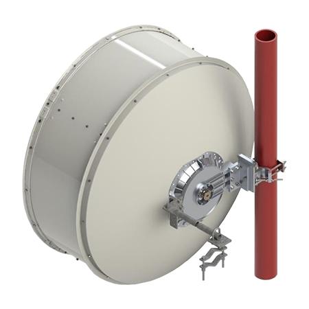 10.125-11.700 GHz 4ft Single Polarized Antenna