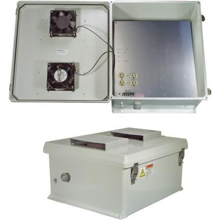 20" x 16" x 11" 120 VAC Industrial Enclosure