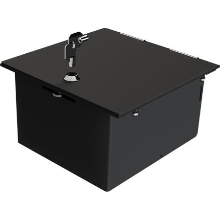 4.5x8x7 in LOCK JUNK BOX 9 in TOP PL 9in