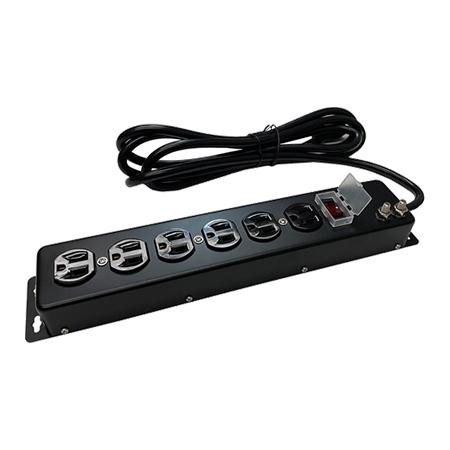 6 outlet power strip - 8' cord
