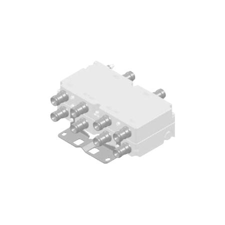 PCS/AWS+WCS Quad Diplexer 4.3 Female