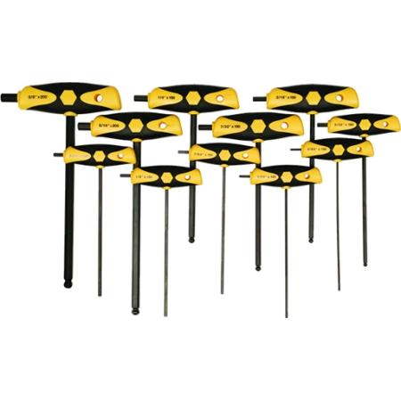 Soft Grip Inch Hex T-Handle 11 Pc. Set