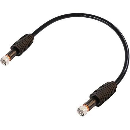 3 ft D-CLASS LSF2-50 HELIAX® SureFlex® Cable Assembly with 4.3-10 Male - 4.3-10 Male Connectors and Weatherproofing Boot